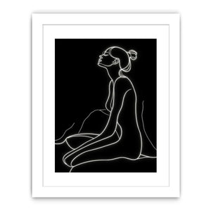 Meditating Canvas Print