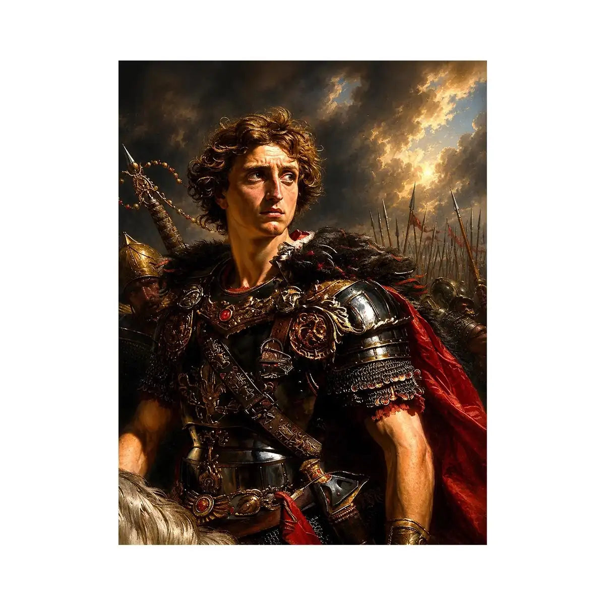Alaxander Canvas Print