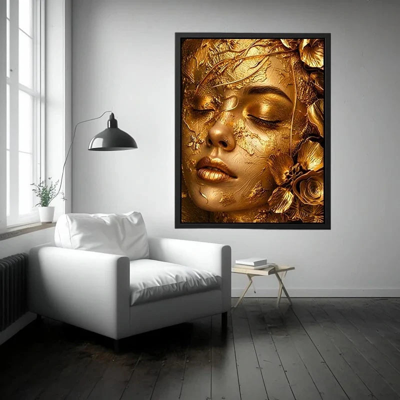 Gold me Canvas Print