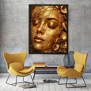 Gold me Canvas Print