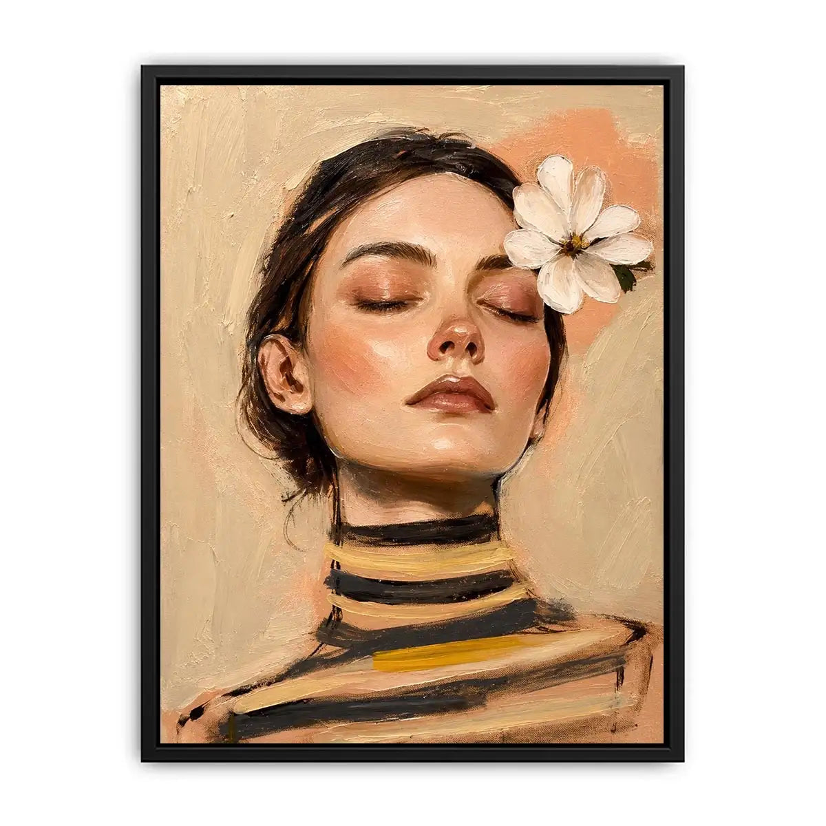 Striped Canvas Print
