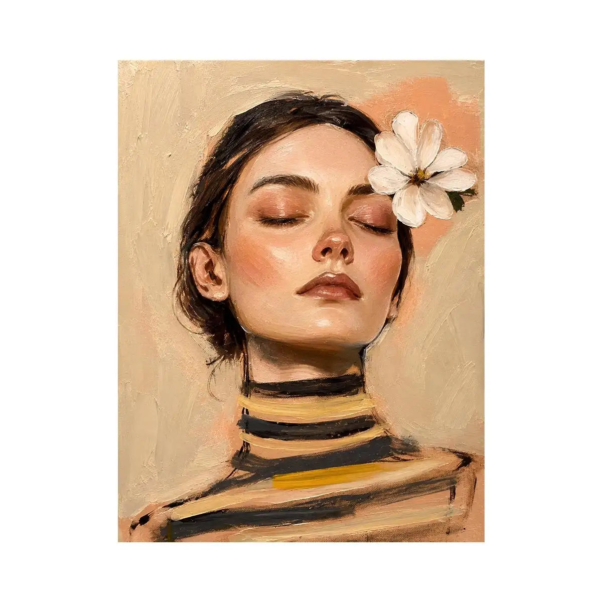 Striped Canvas Print