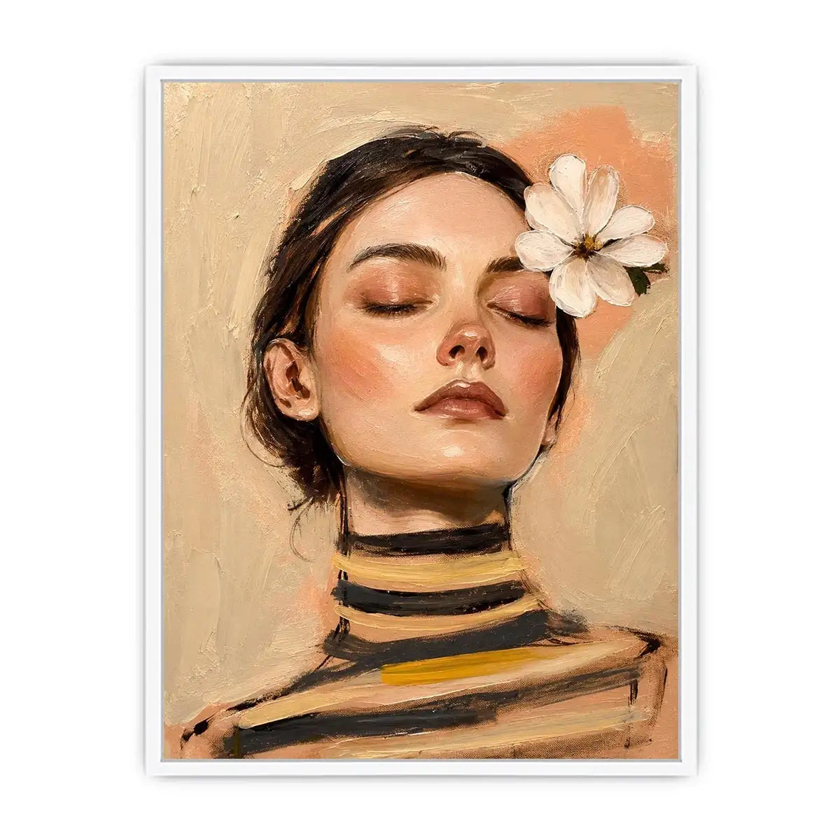 Striped Canvas Print
