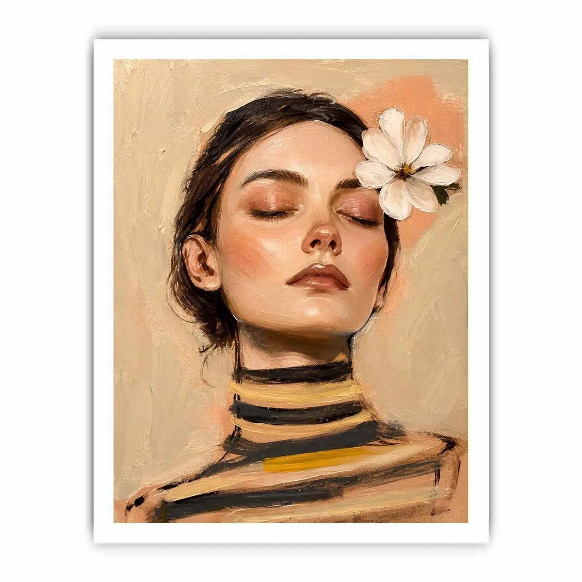 Striped Canvas Print