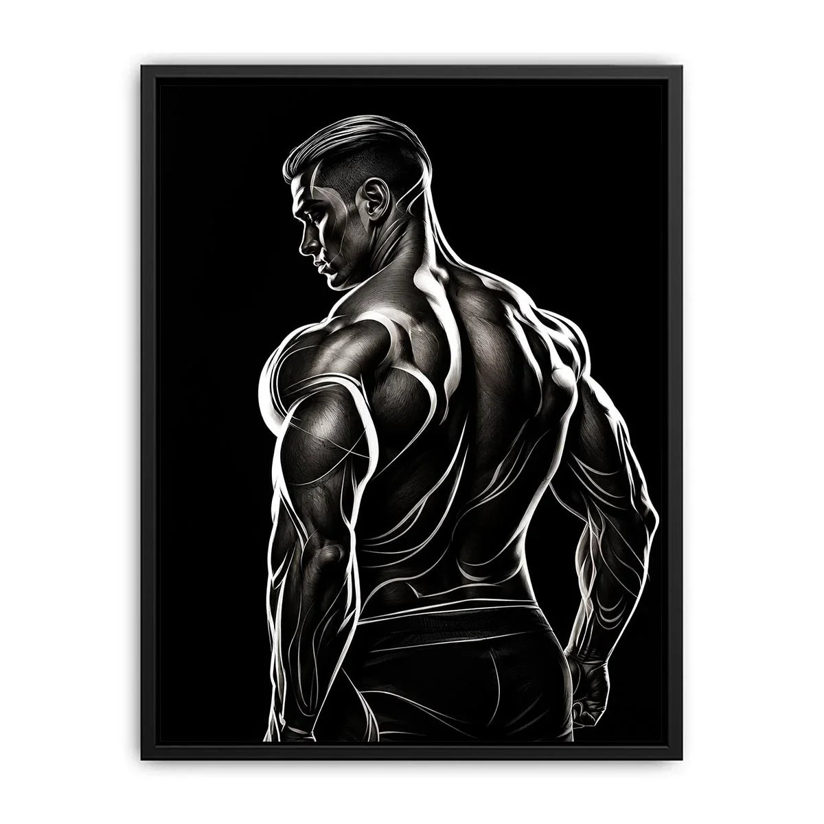 Strong Man Canvas Print