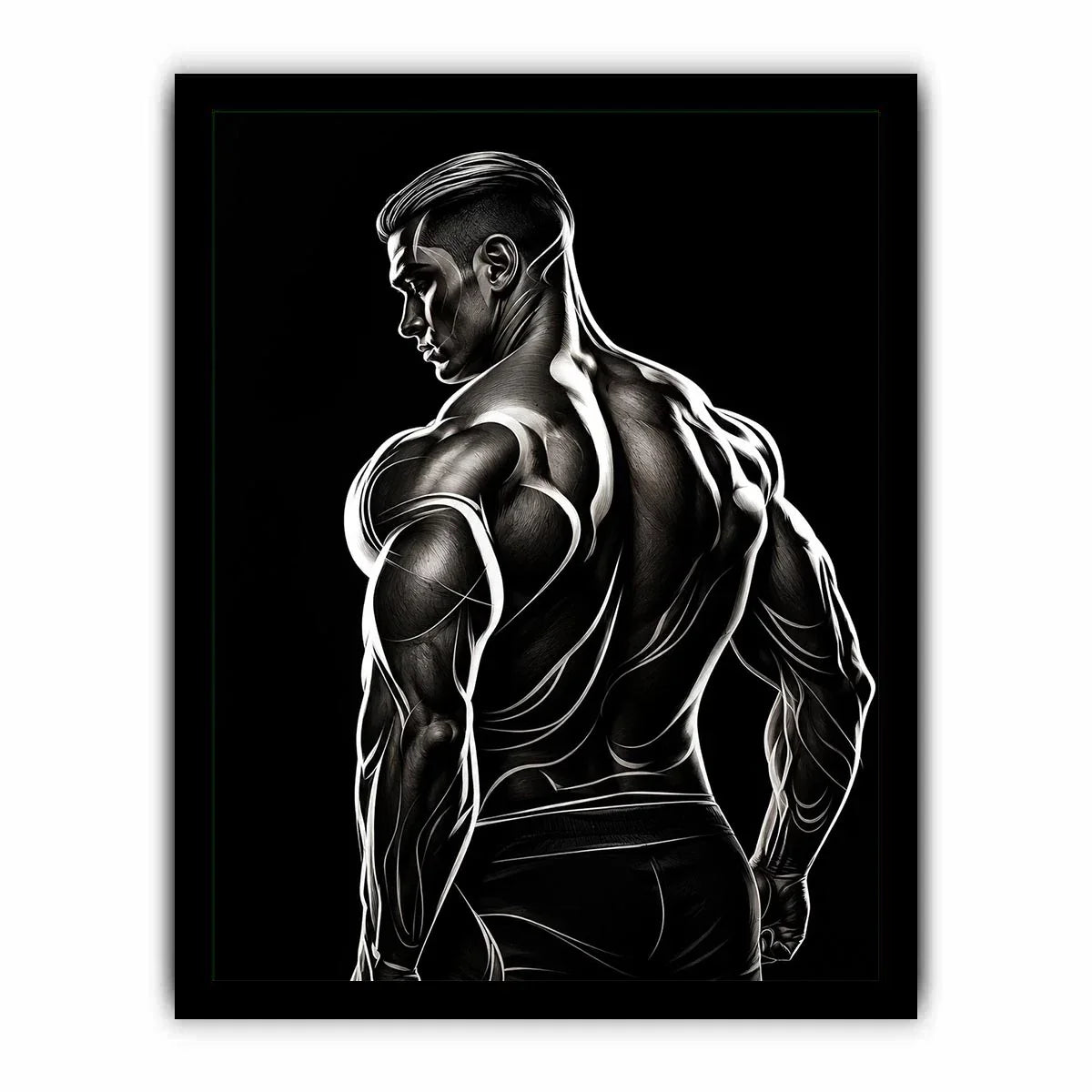 Strong Man Canvas Print