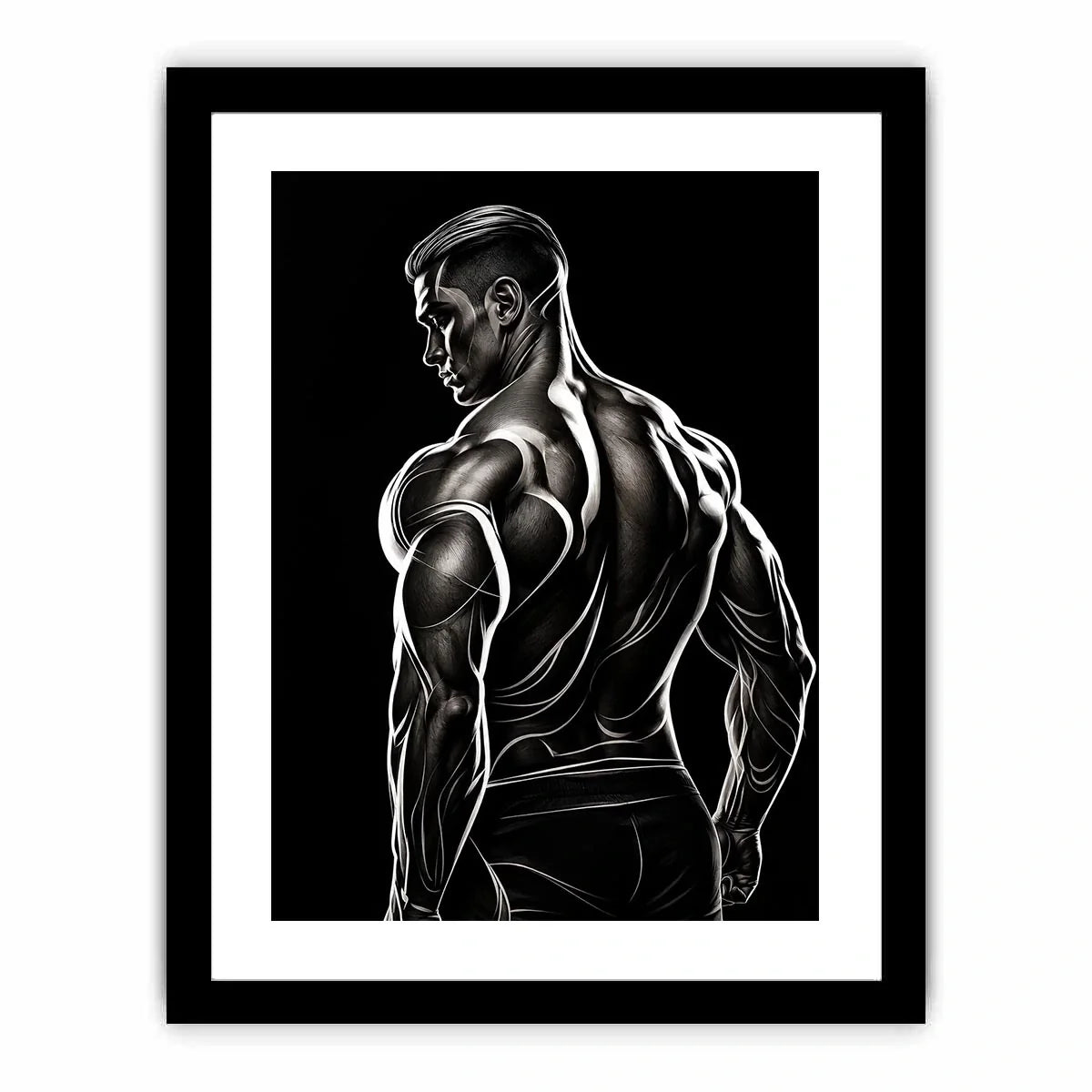 Strong Man Canvas Print