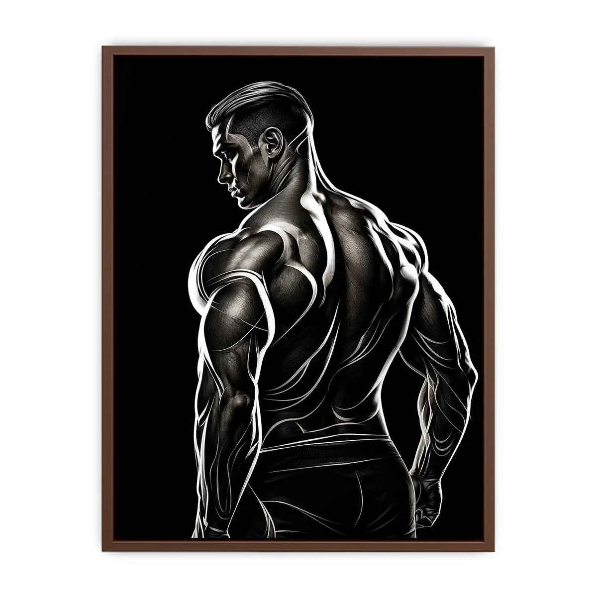 Strong Man Canvas Print