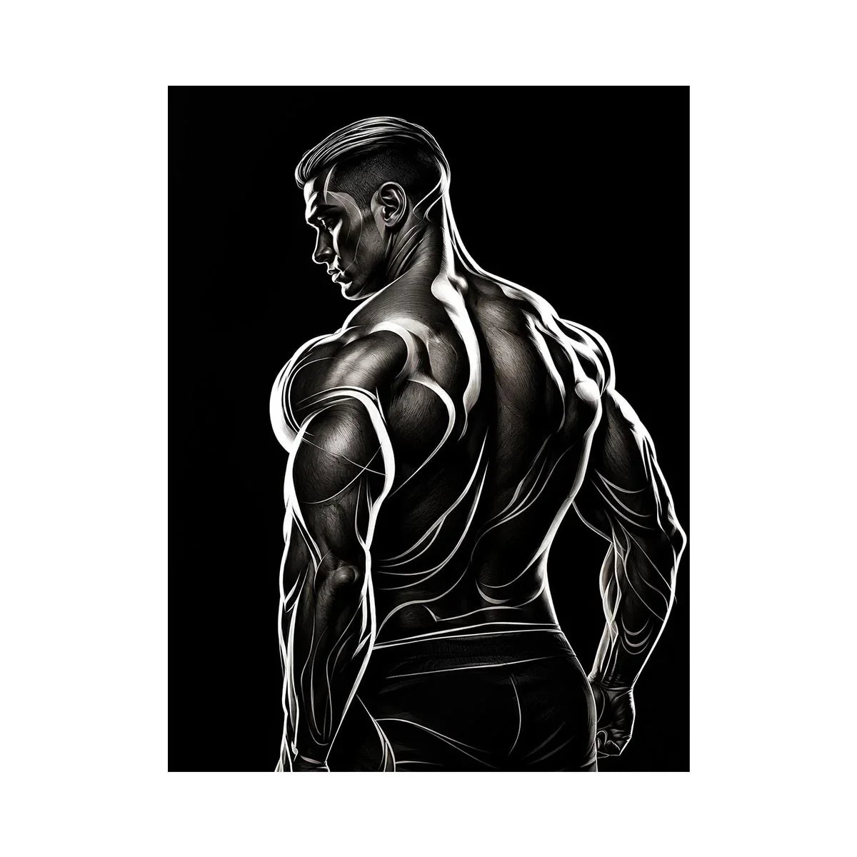 Strong Man Canvas Print