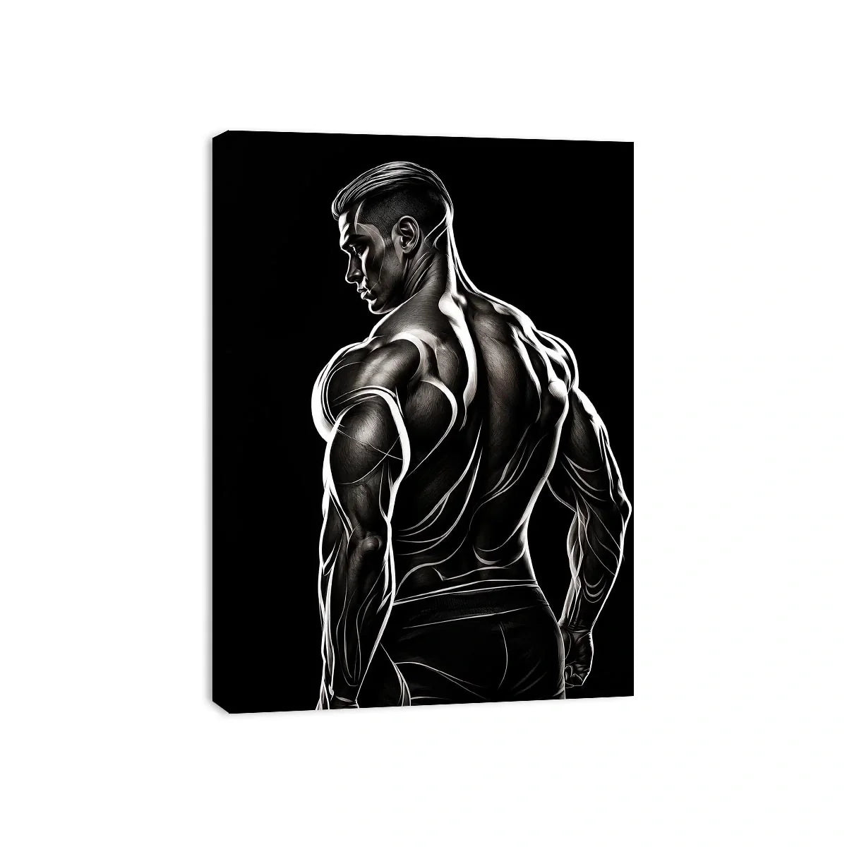Strong Man Canvas Print