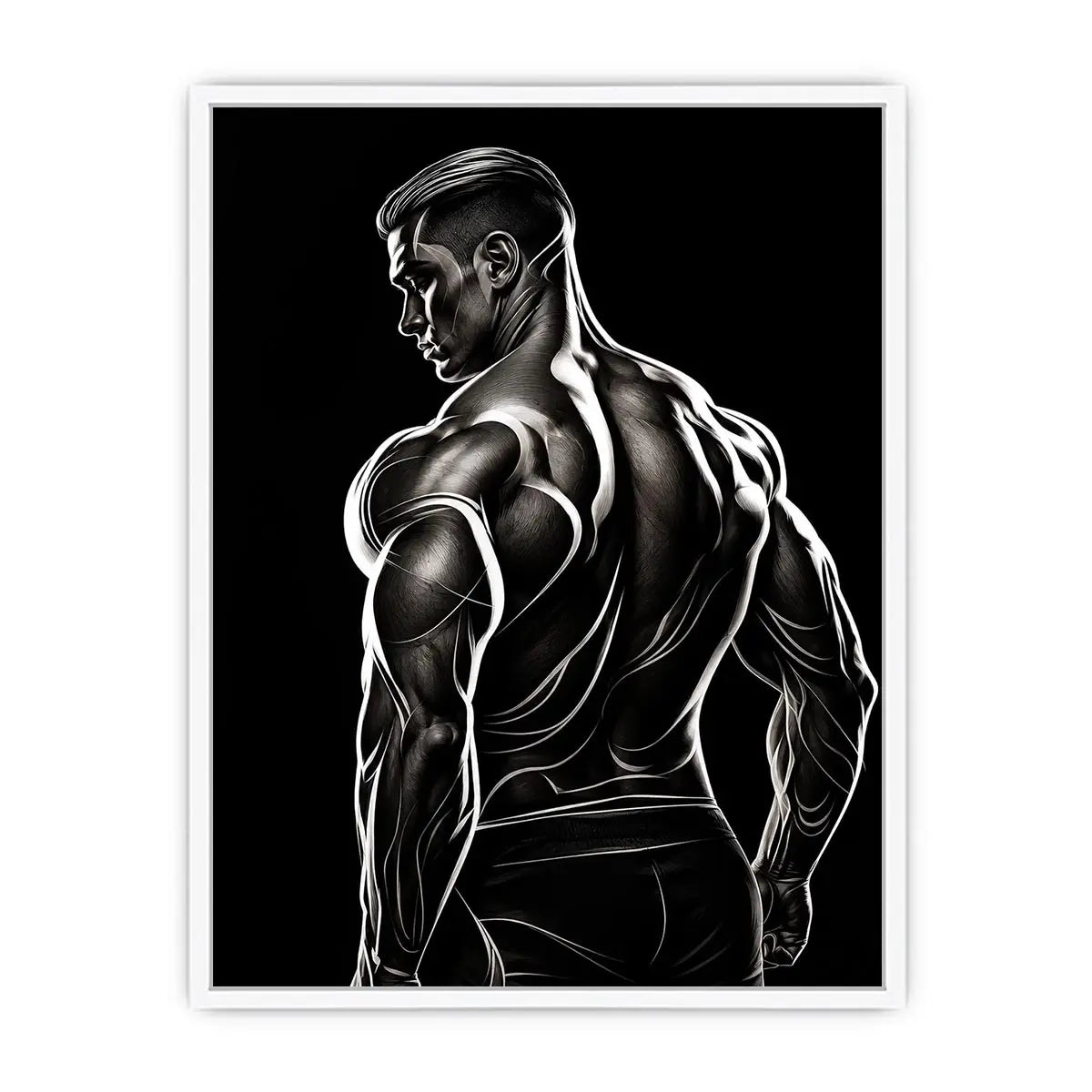 Strong Man Canvas Print