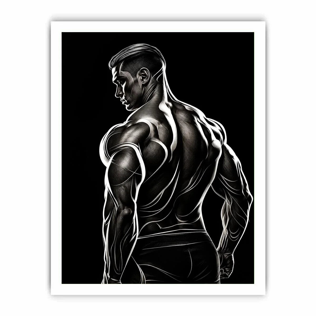 Strong Man Canvas Print