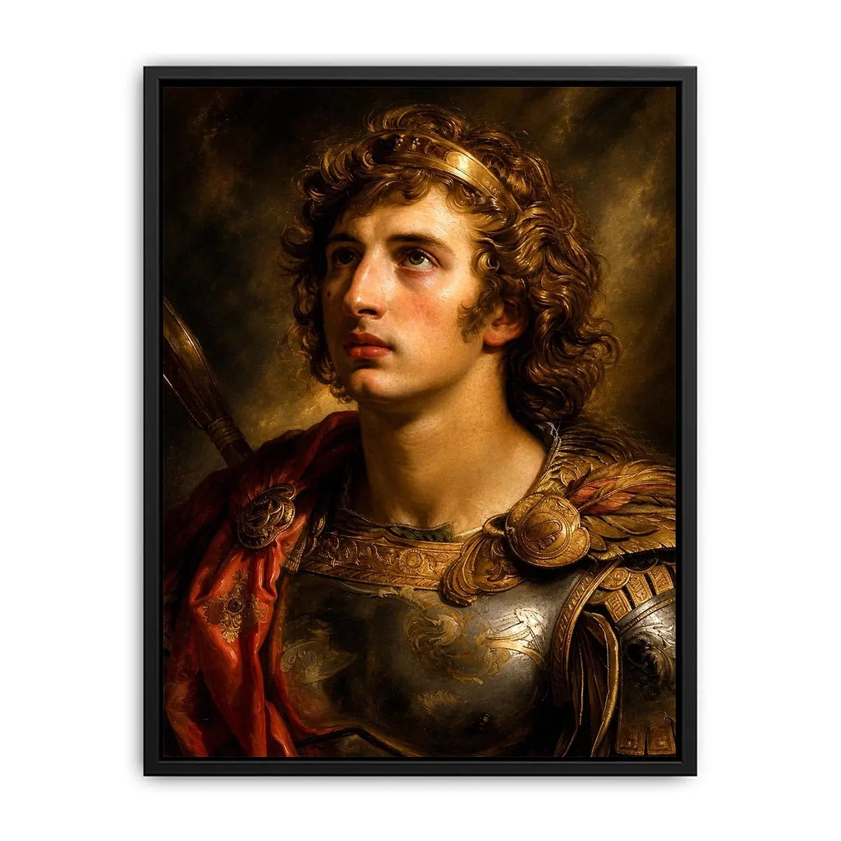Alaxander The Great Canvas Print