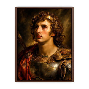 Alaxander The Great Canvas Print