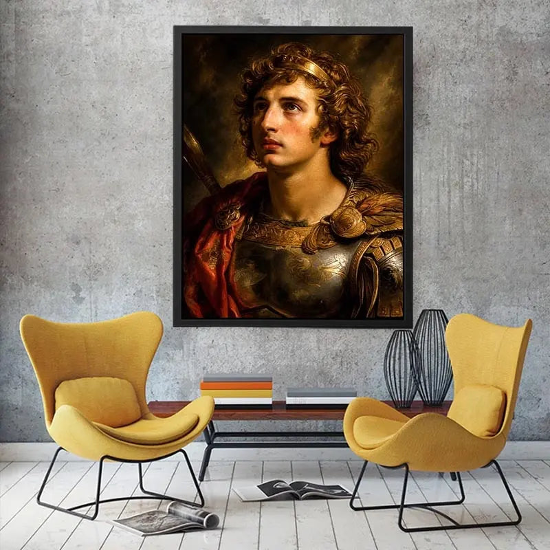 Alaxander The Great Canvas Print