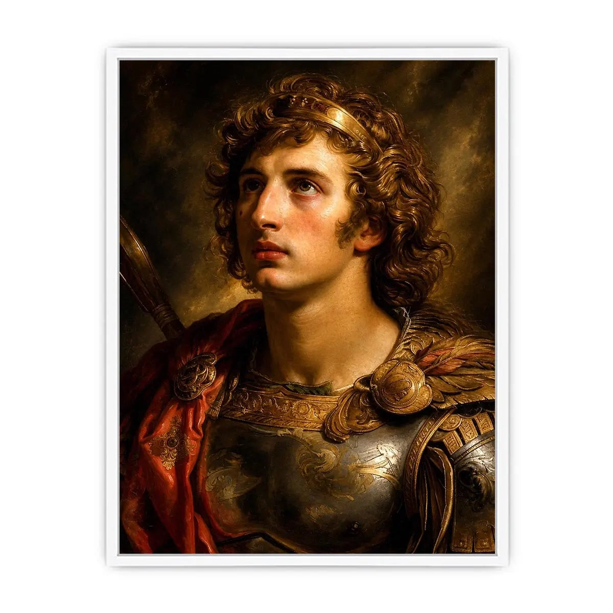 Alaxander The Great Canvas Print
