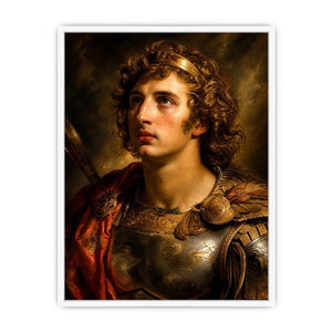 Alaxander The Great Canvas Print
