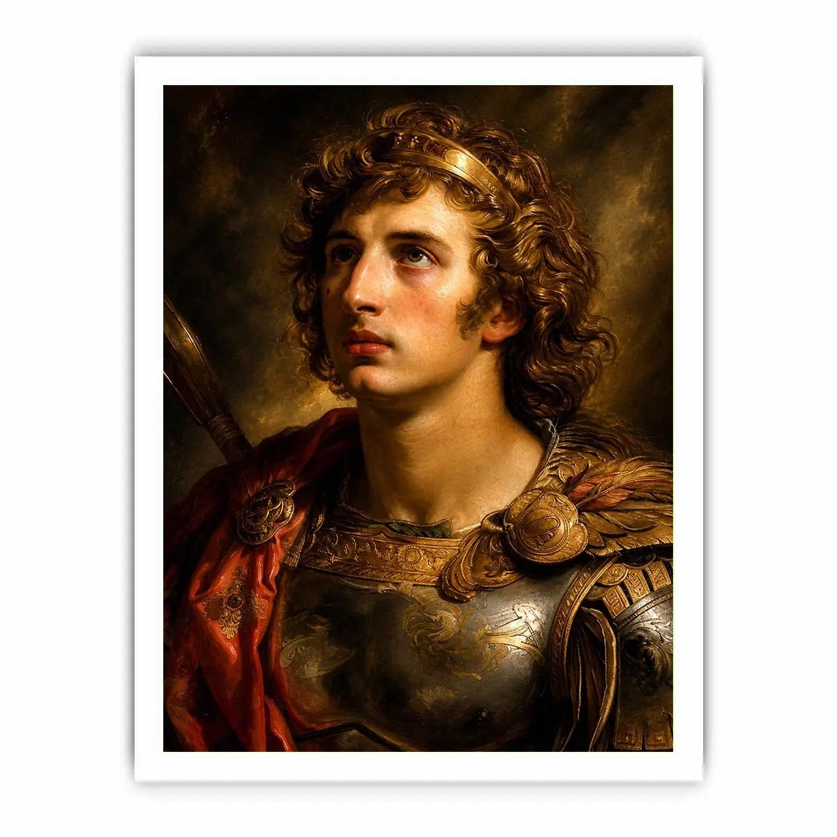 Alaxander The Great Canvas Print