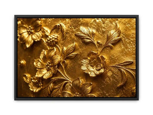 Gold leaf Canvas Print
