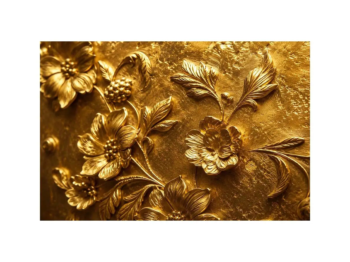 Gold leaf Canvas Print
