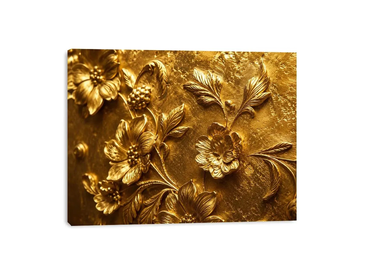 Gold leaf Canvas Print