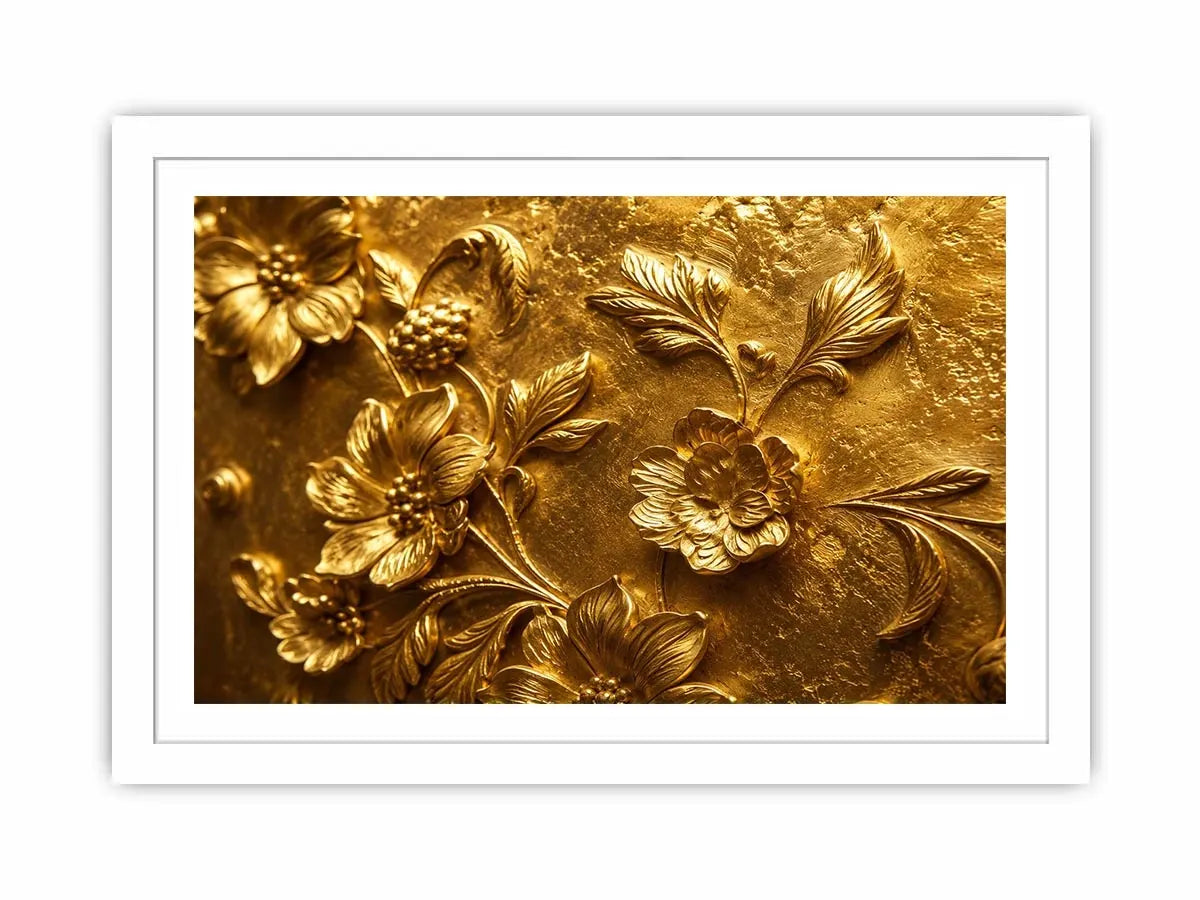 Gold leaf Canvas Print