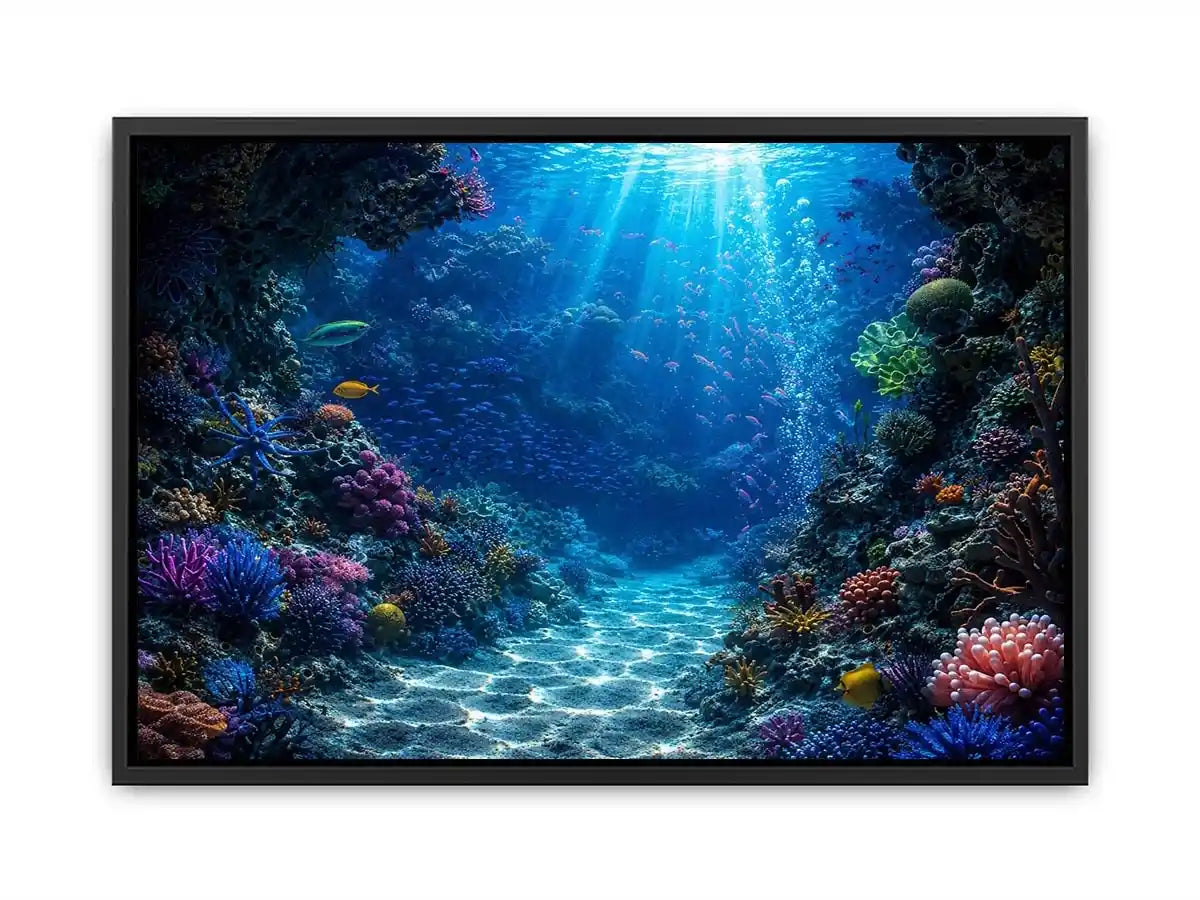 Underwater Ocean Canvas Print