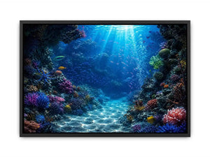 Underwater Ocean Canvas Print