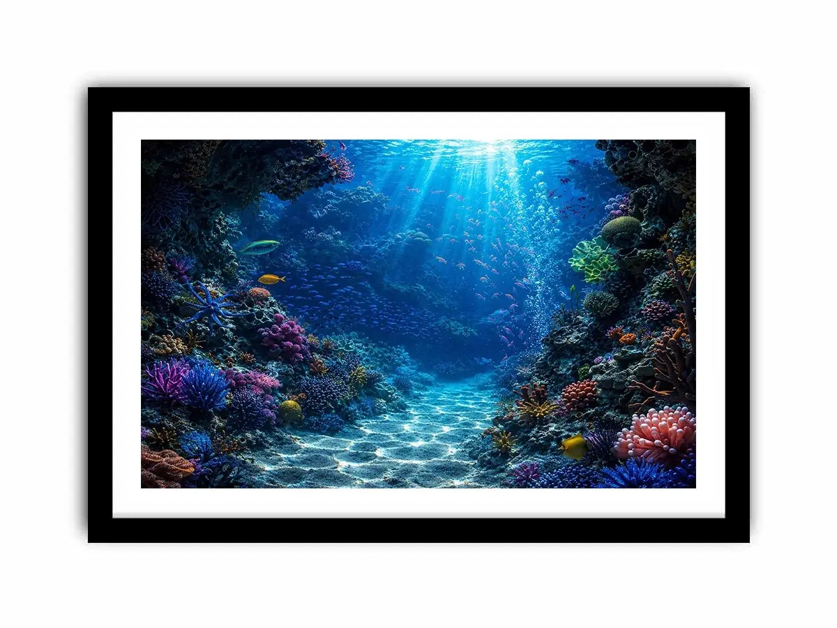 Underwater Ocean Canvas Print