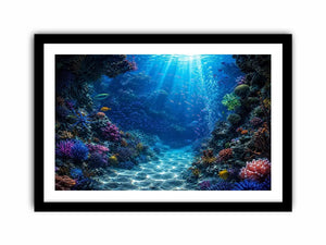 Underwater Ocean Canvas Print