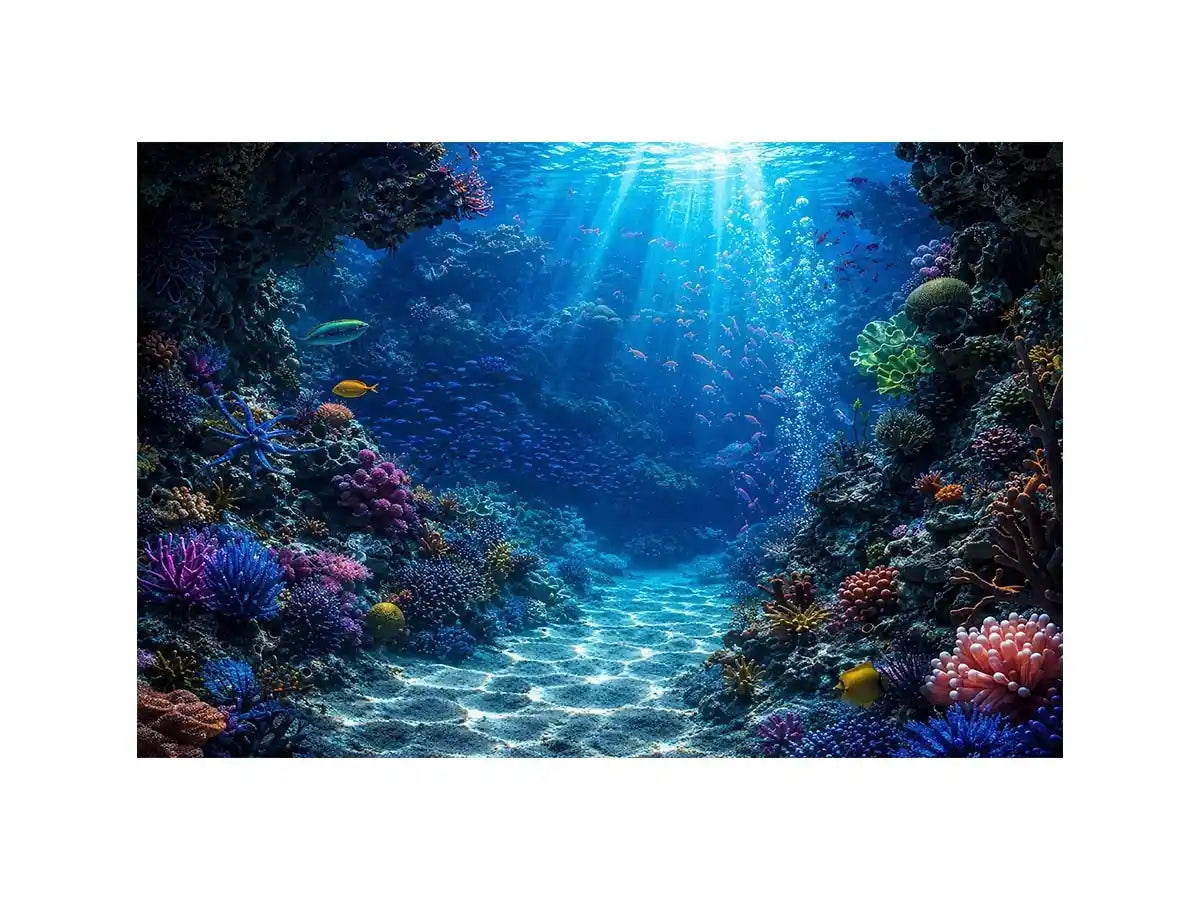 Underwater Ocean Canvas Print