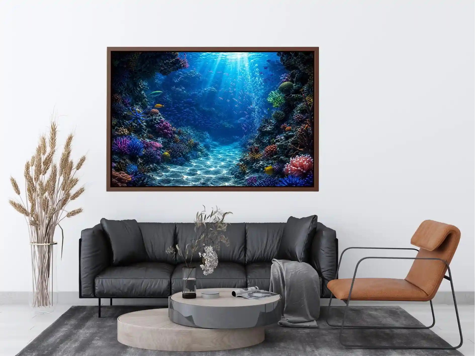 Underwater Ocean Canvas Print