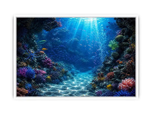 Underwater Ocean Canvas Print