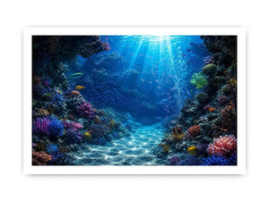 Underwater Ocean Canvas Print