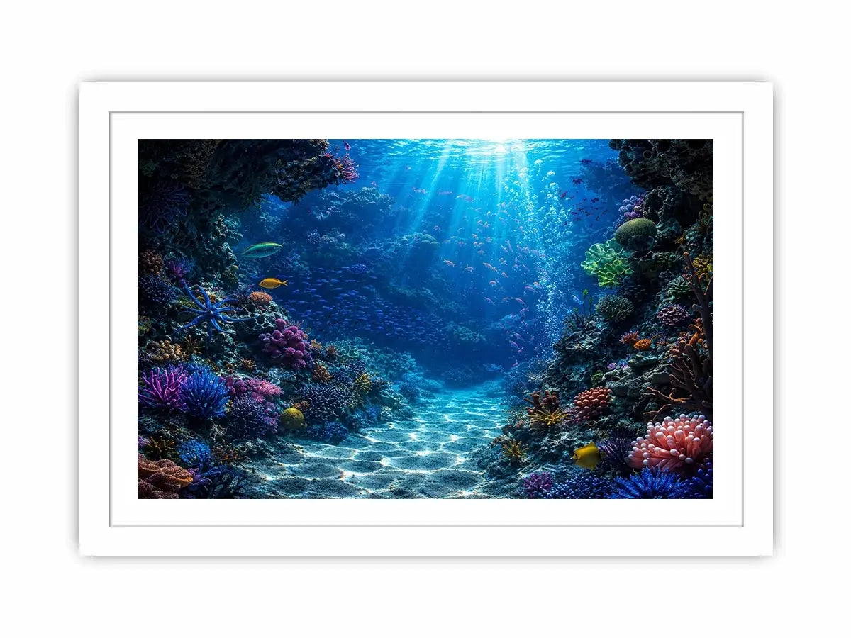 Underwater Ocean Canvas Print