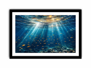 Underwater Scene Canvas Print