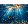 Underwater Scene Canvas Print