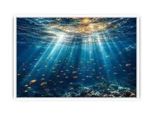 Underwater Scene Canvas Print