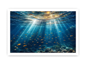 Underwater Scene Canvas Print