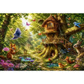 Magical Forest kids nursery Canvas Print