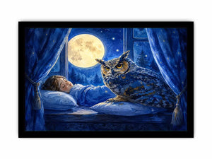 Sleep kids nursery Canvas Print
