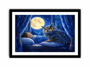 Sleep kids nursery Canvas Print