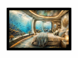Underwater Hotel Canvas Print