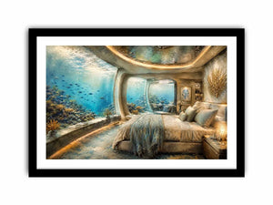 Underwater Hotel Canvas Print