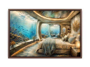 Underwater Hotel Canvas Print