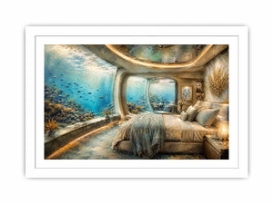 Underwater Hotel Canvas Print