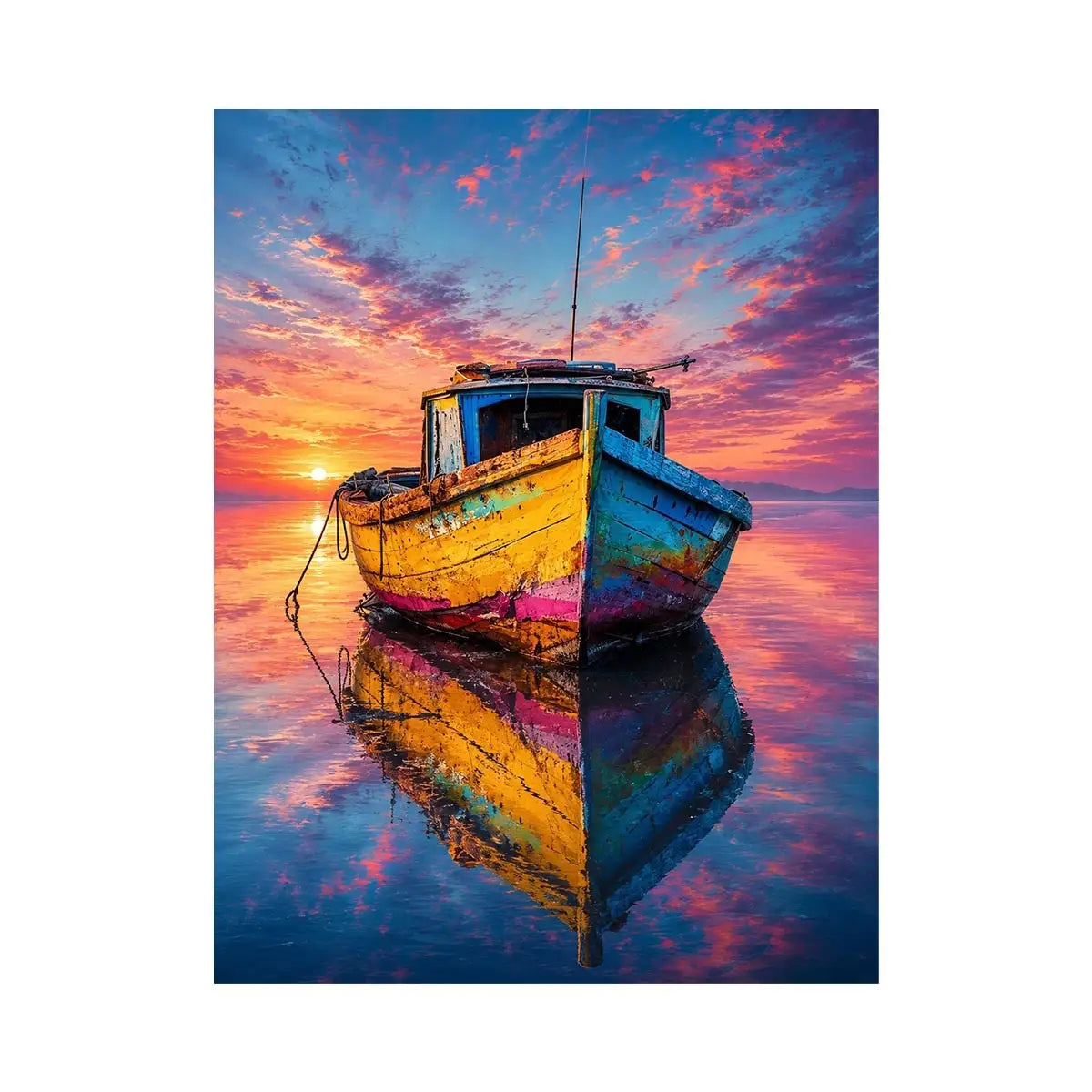 Fishing Boat I Canvas Print