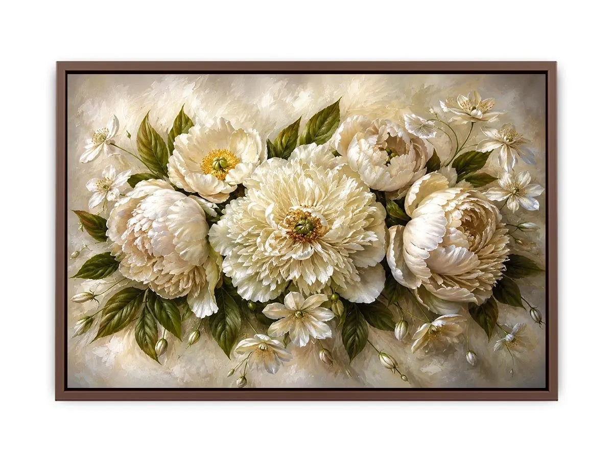 Peony Canvas Print