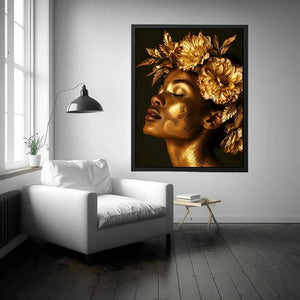 Blond Woman I Canvas Print