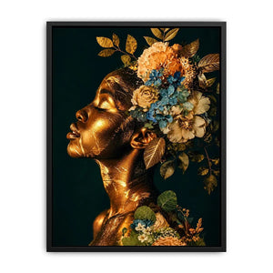 Blond Woman Canvas Print